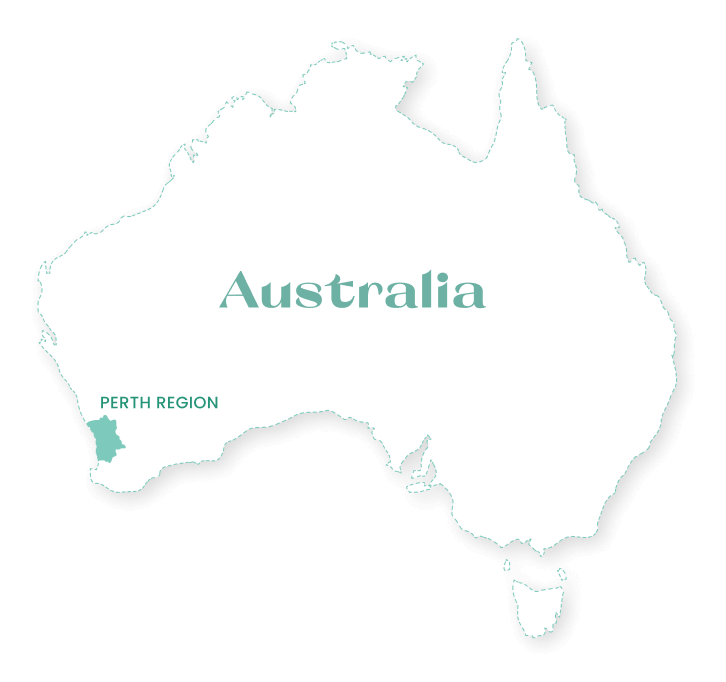 Perth Region Map
